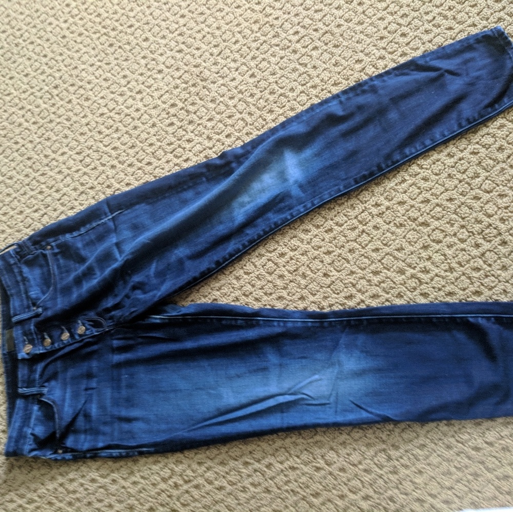 MOTHER Denim the Pixie button fly sz 29